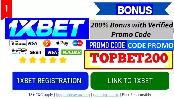1xBet promo code bonus,1XBET PROMO CODE,